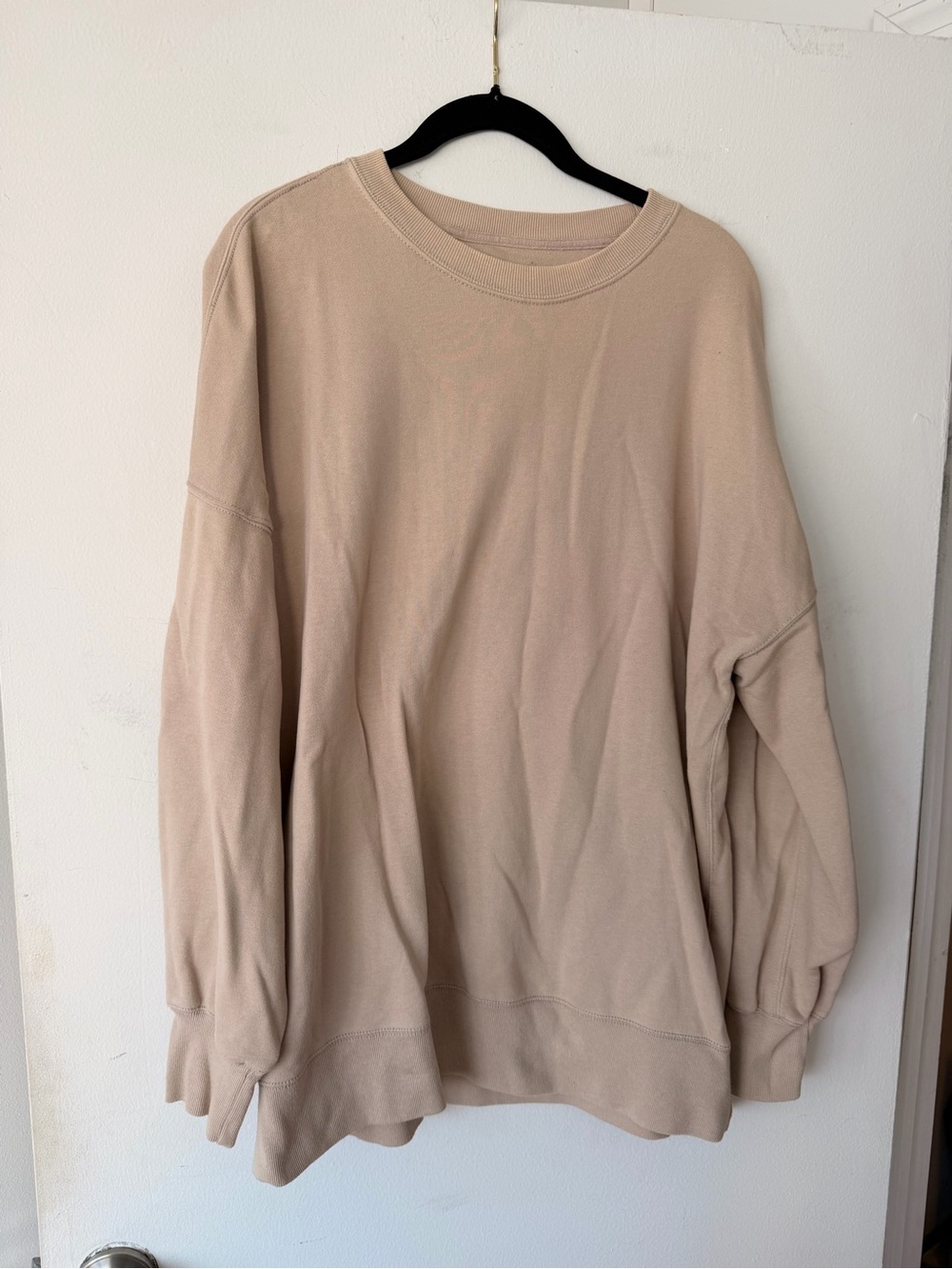 Abercrombie & Fitch Crewneck Pullover - Beige